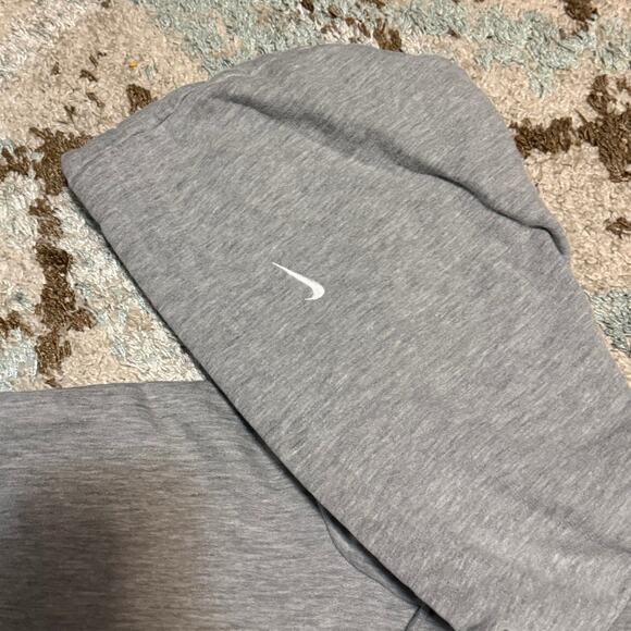 Vintage Nike Spellout Center Swoosh Hoodie Size XL Gray 2000s - Picture 3 of 6